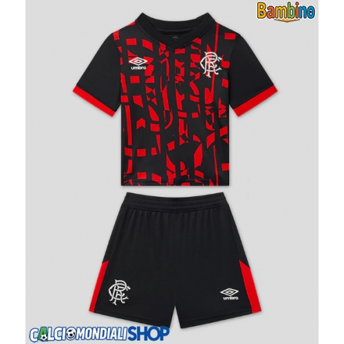 Maglie da calcio Rangers Terza Maglia Bambino 2026-27 Manica Corta + Pantaloni corti)